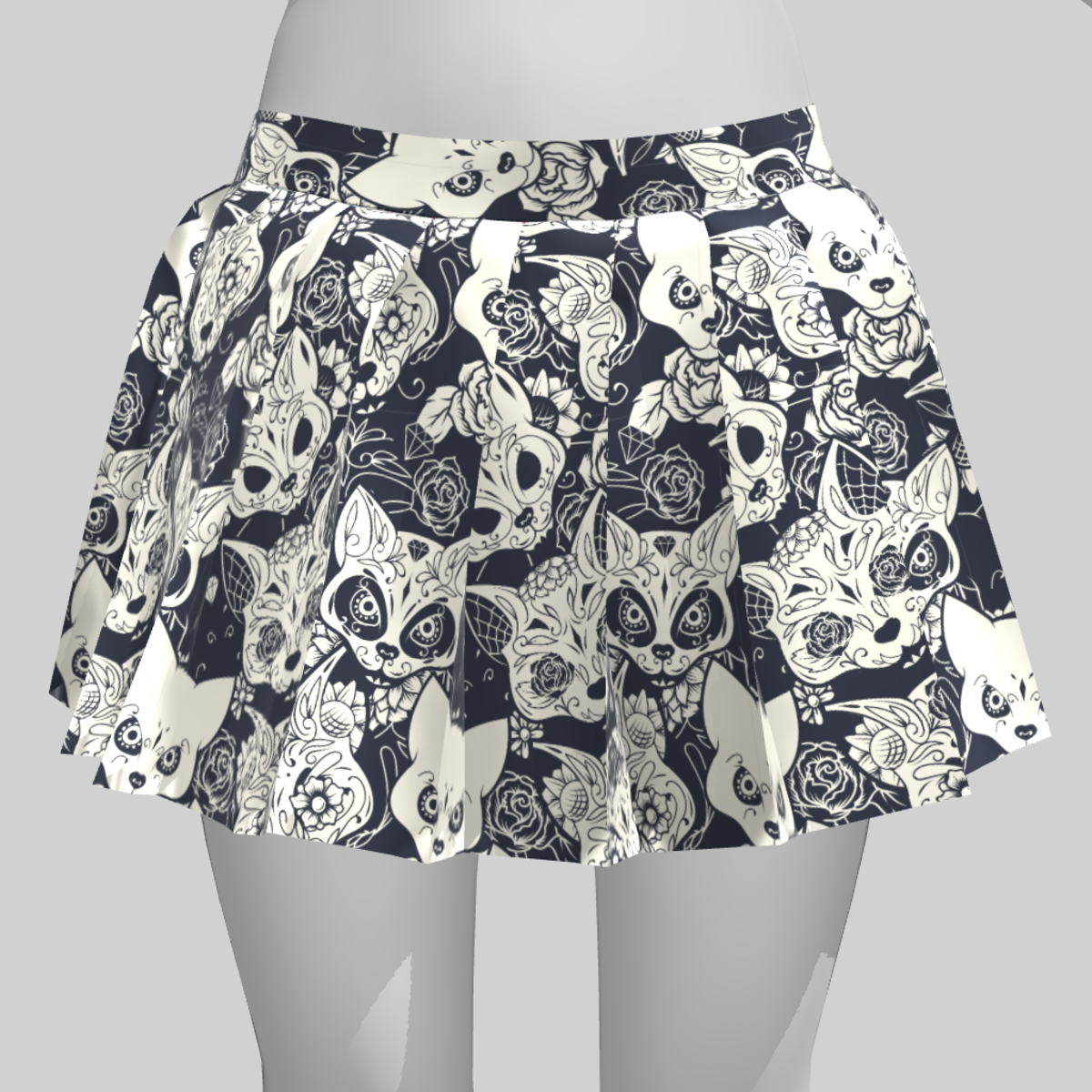 Skirt Jane Pattern Cats