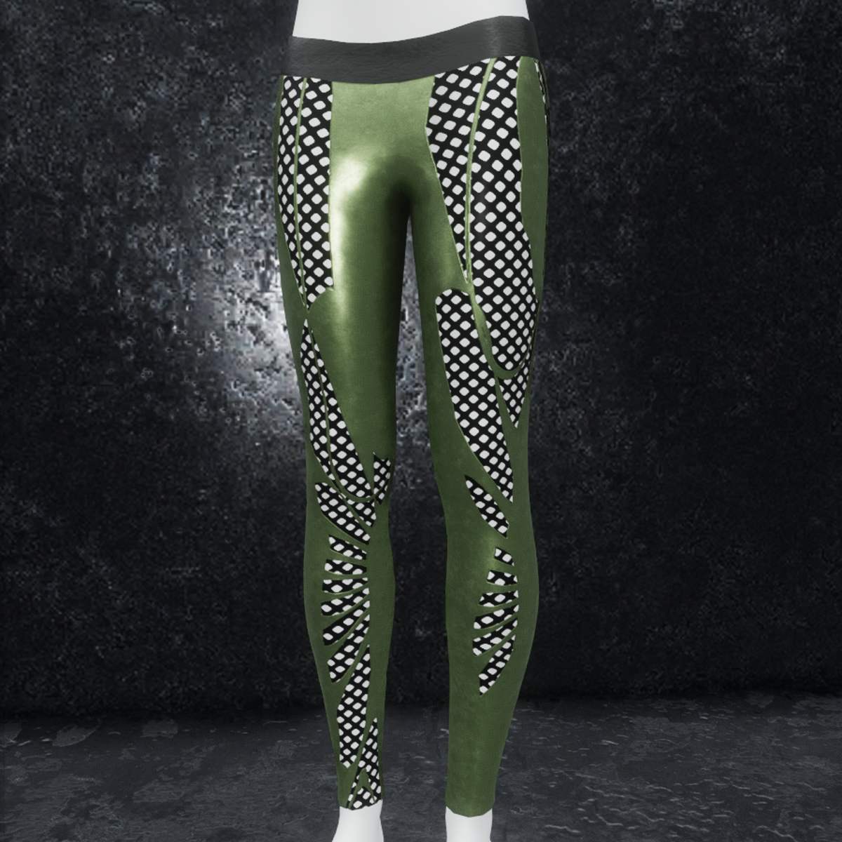 Leggings Steel Alpha green
