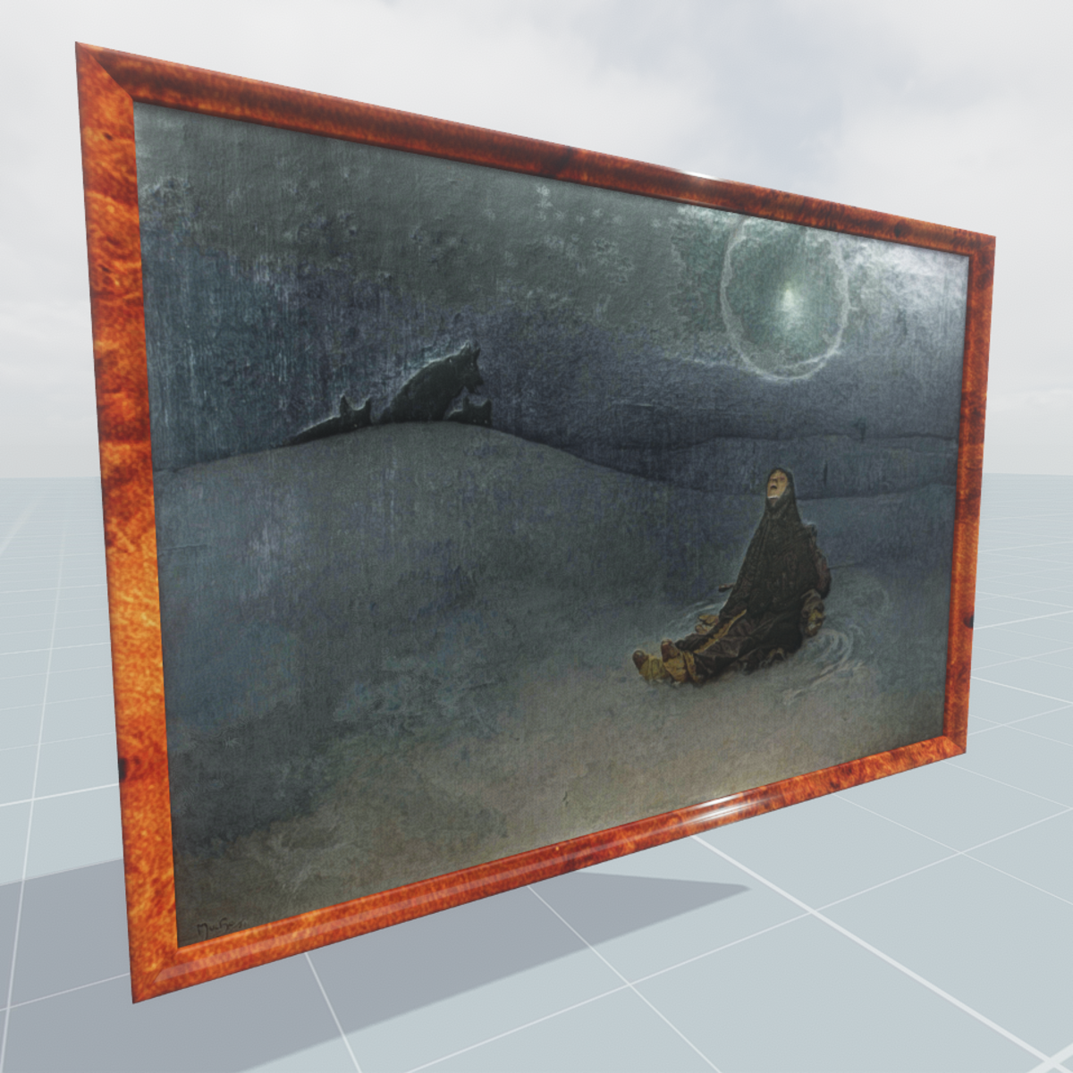 Woman in the Wilderness Alphonse Mucha 1923