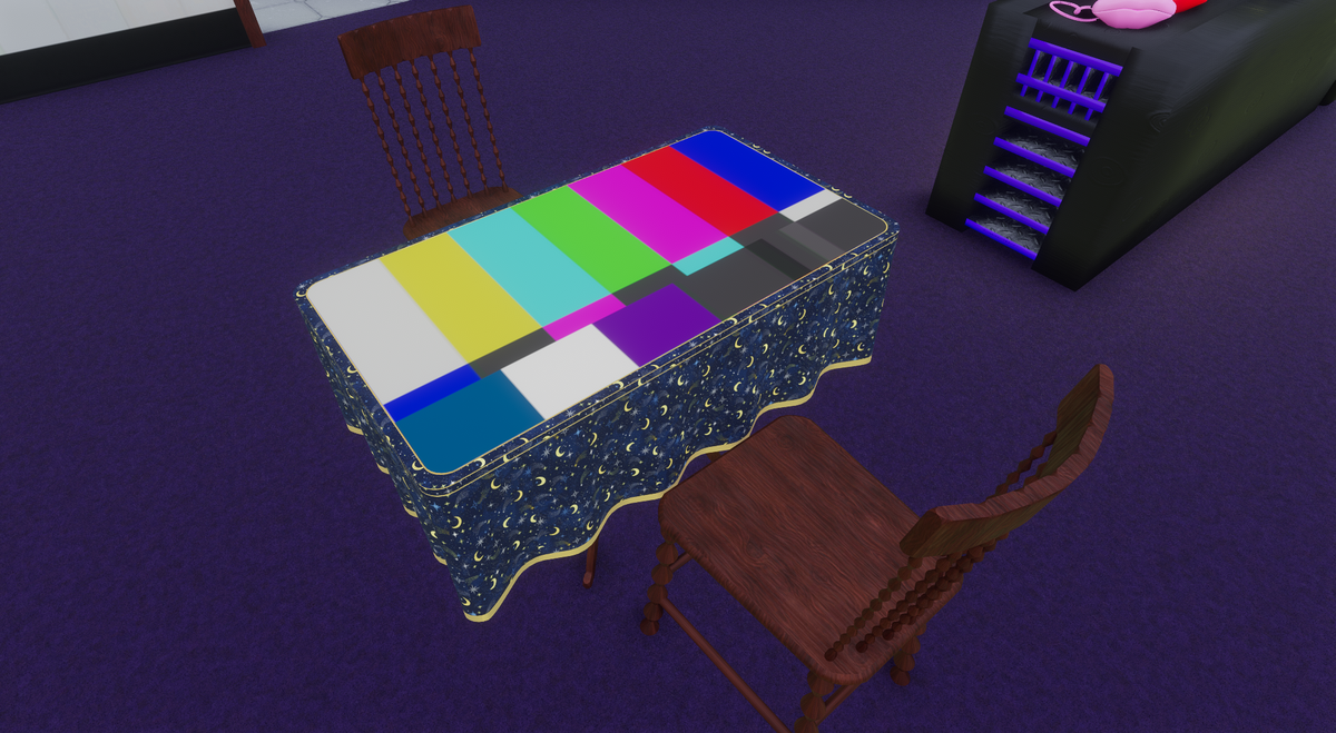 Rectangle Screen Table