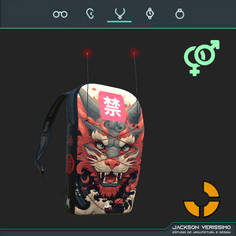 BackPack Minimal Dragon I