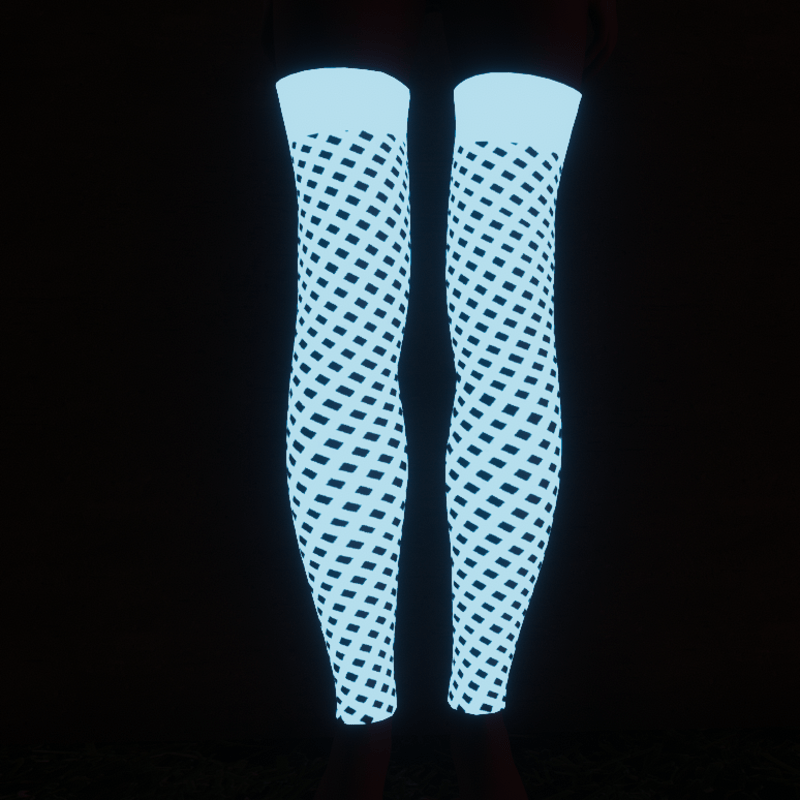 Emissive stockings