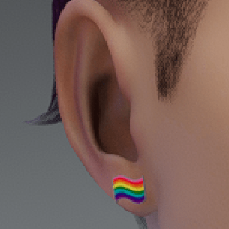 pride earrings 77