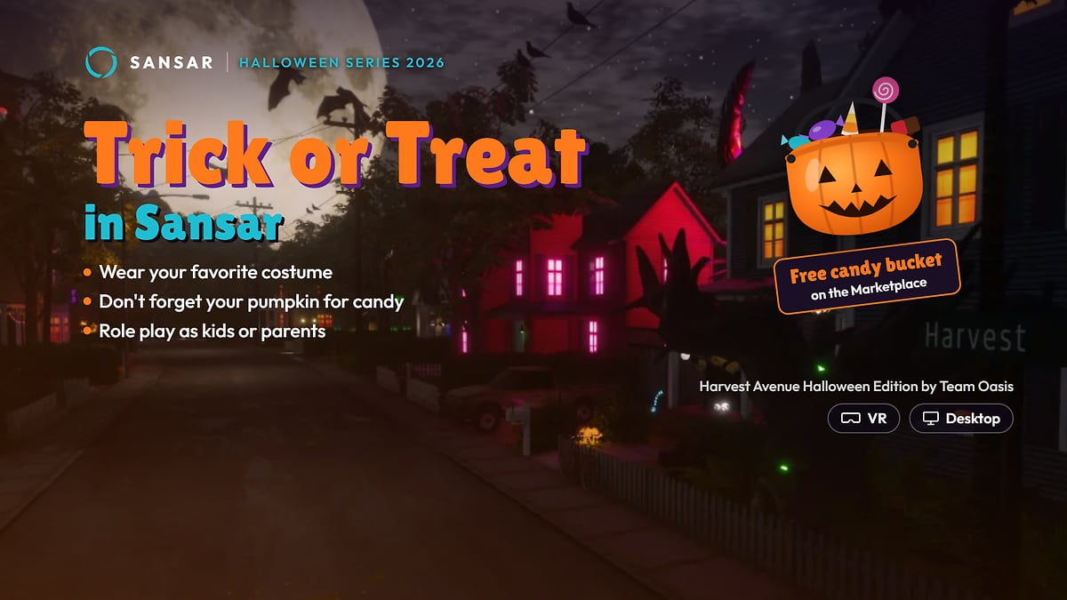 Trick or Treat in Sansar