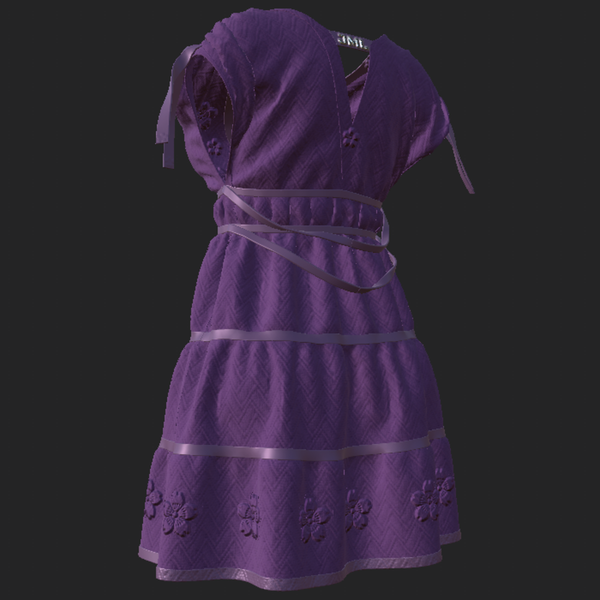 DROMA DRESS VIOLET