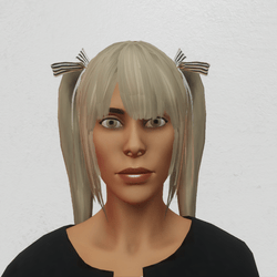 TKA Kawaii pony tails hair