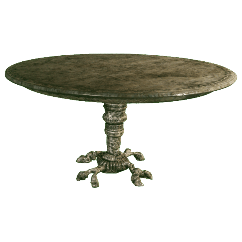 Sculpted Round Table
