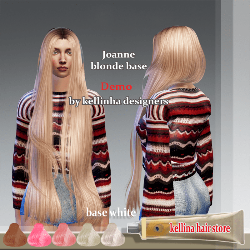 joanne demo -blonde base