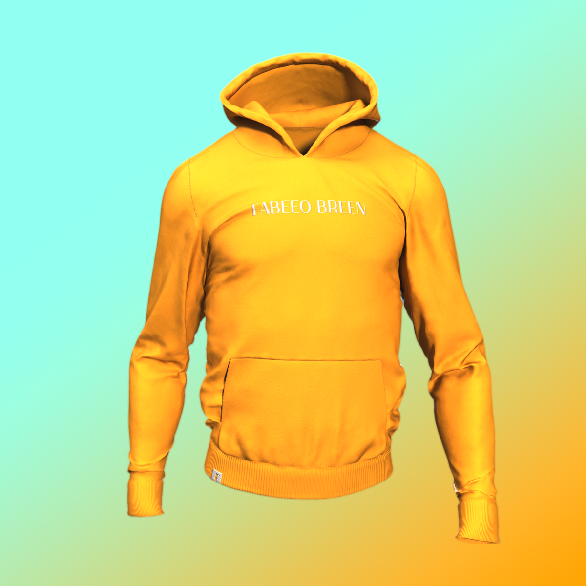 Hoodie FLX Yellow