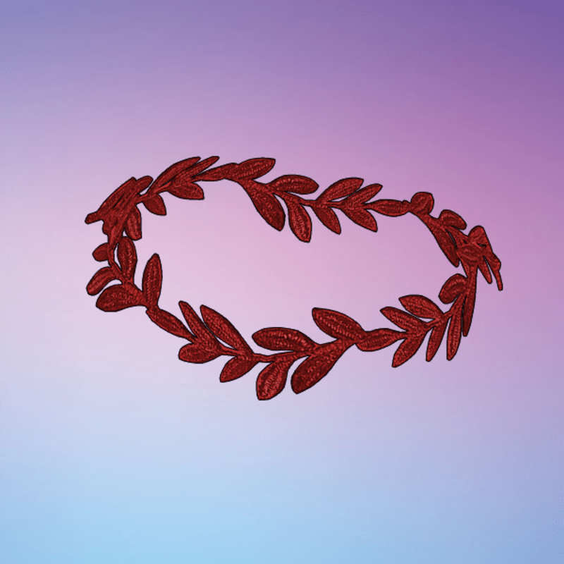 Branch Choker Red