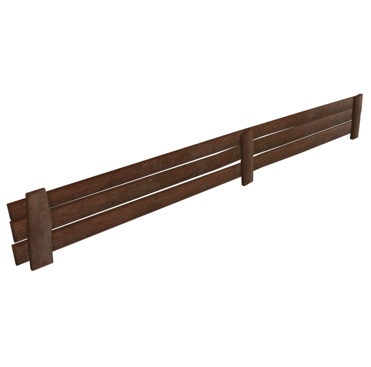 Little wood fence 5 meters