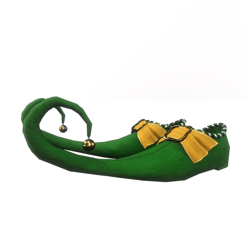 Elf shoes for female avatar II - green