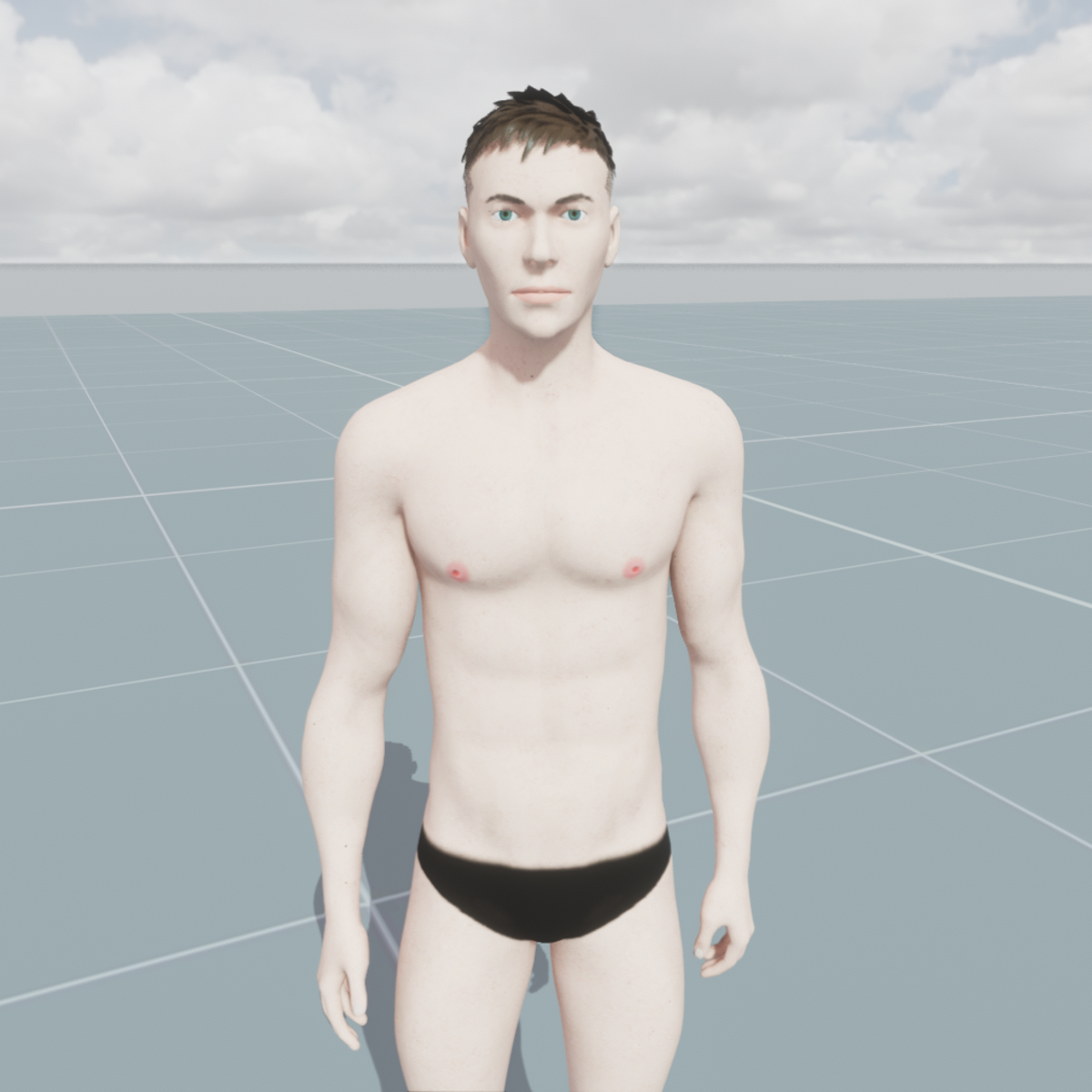 Jay T Pale Skin With Freckles