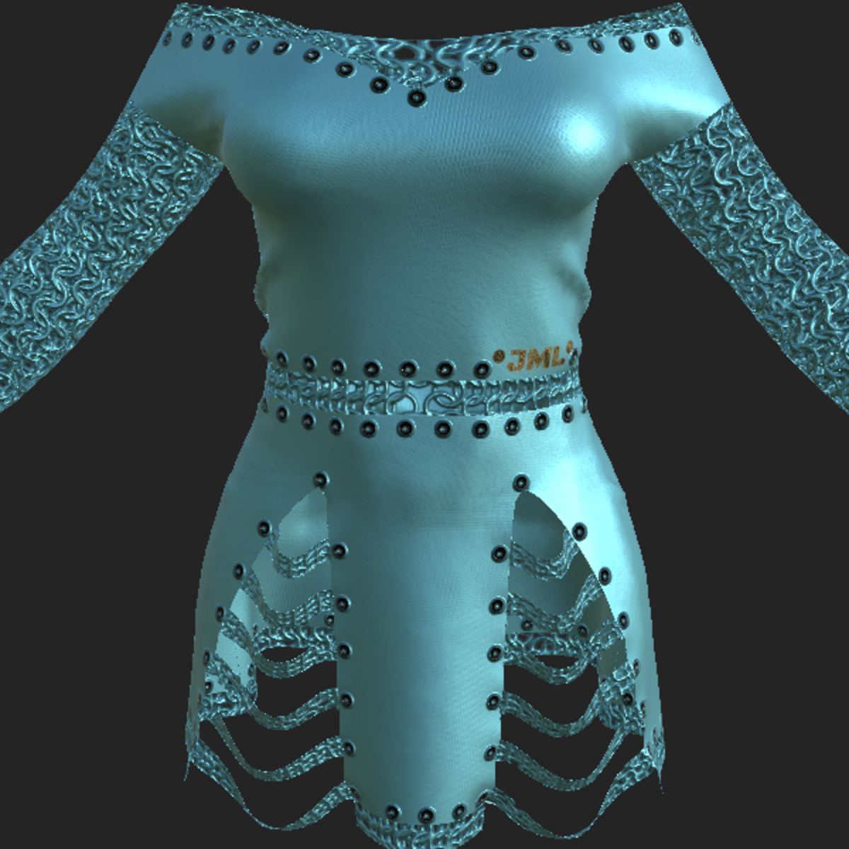 EVRA DRESS LIGHT BLUE