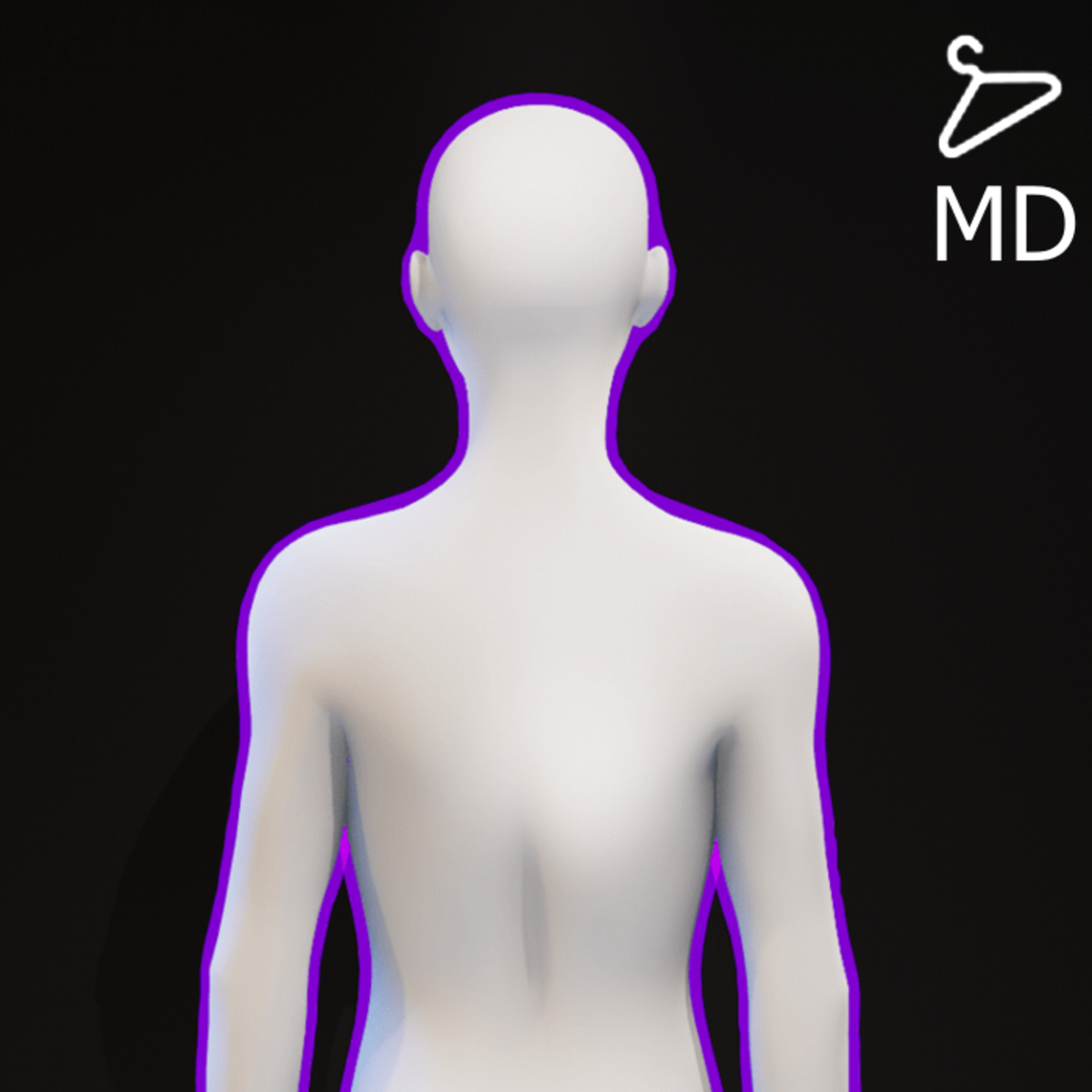 Purple Glowing Aura F