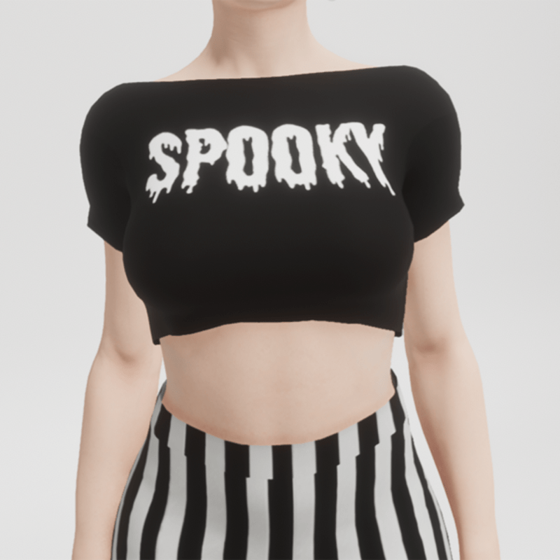 Spooky Girlie Short AV2
