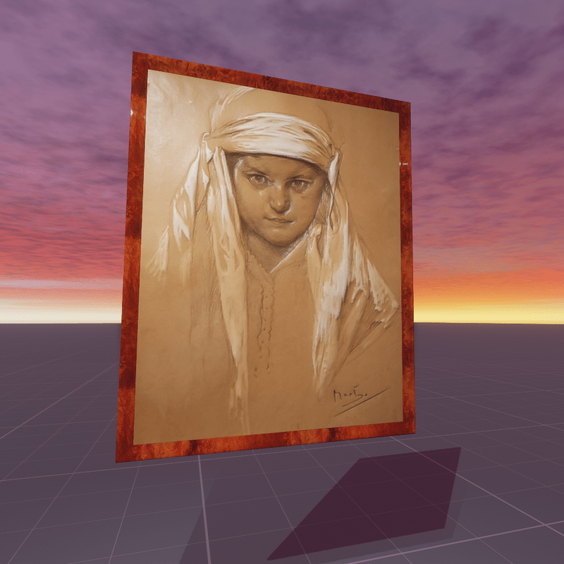 Portrait of a Girl Alphonse Mucha