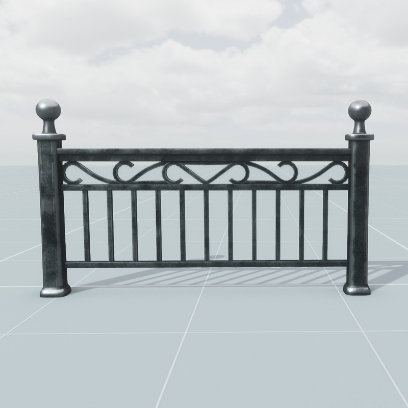 Iron Railing 3