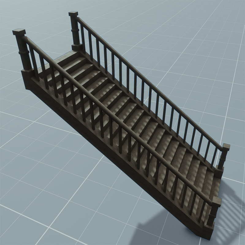 Wooden Staircase