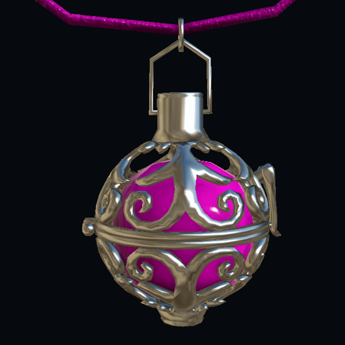 Necklace The Engelrufer - (angel caller), 24mm Diameter