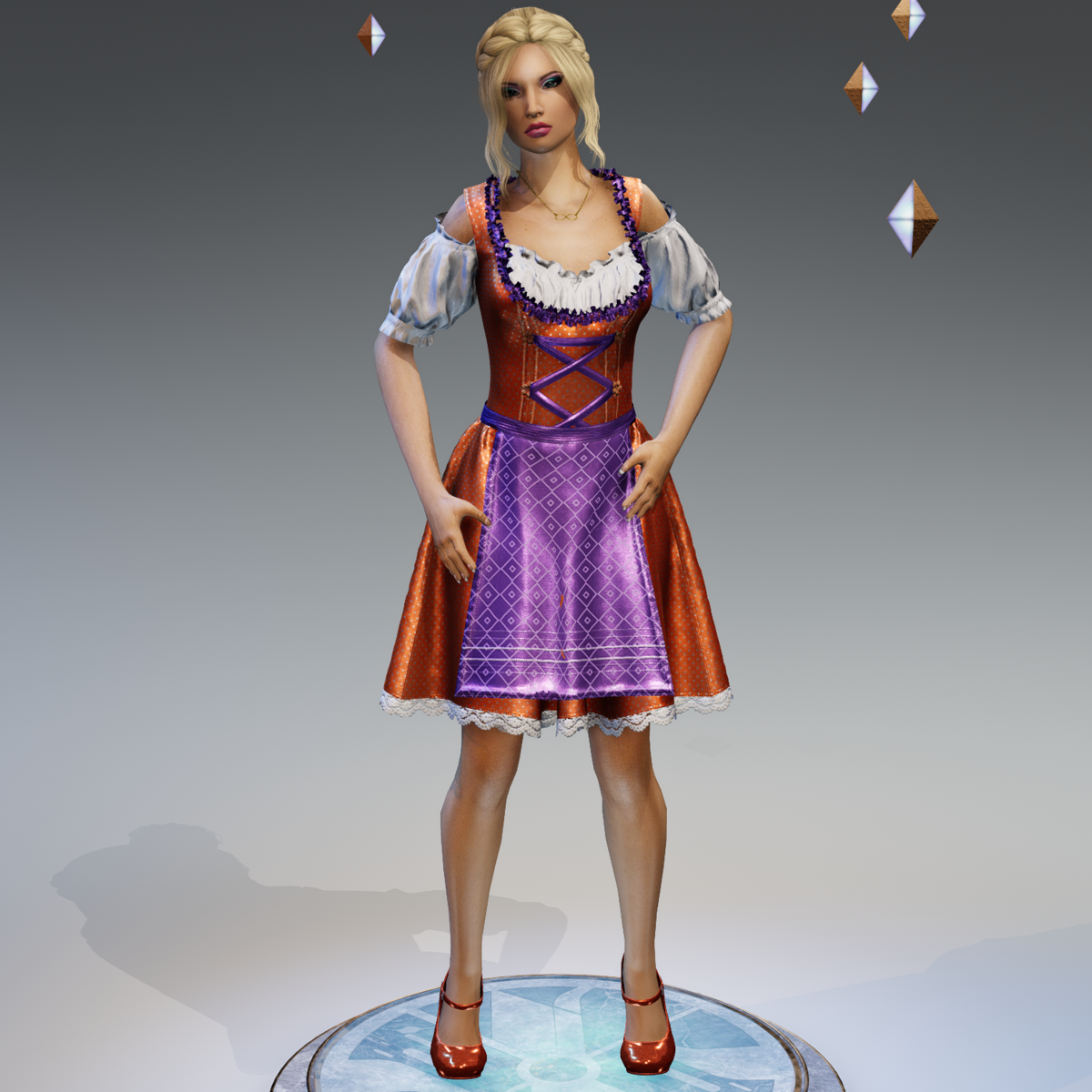 Oktoberfest Dirdnl Dress