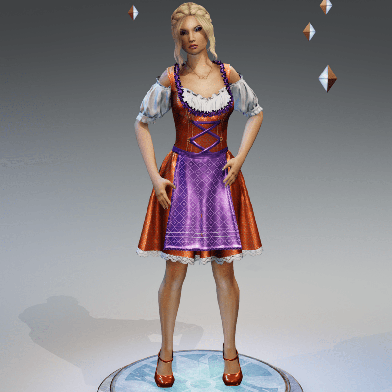 Oktoberfest Dirdnl Dress