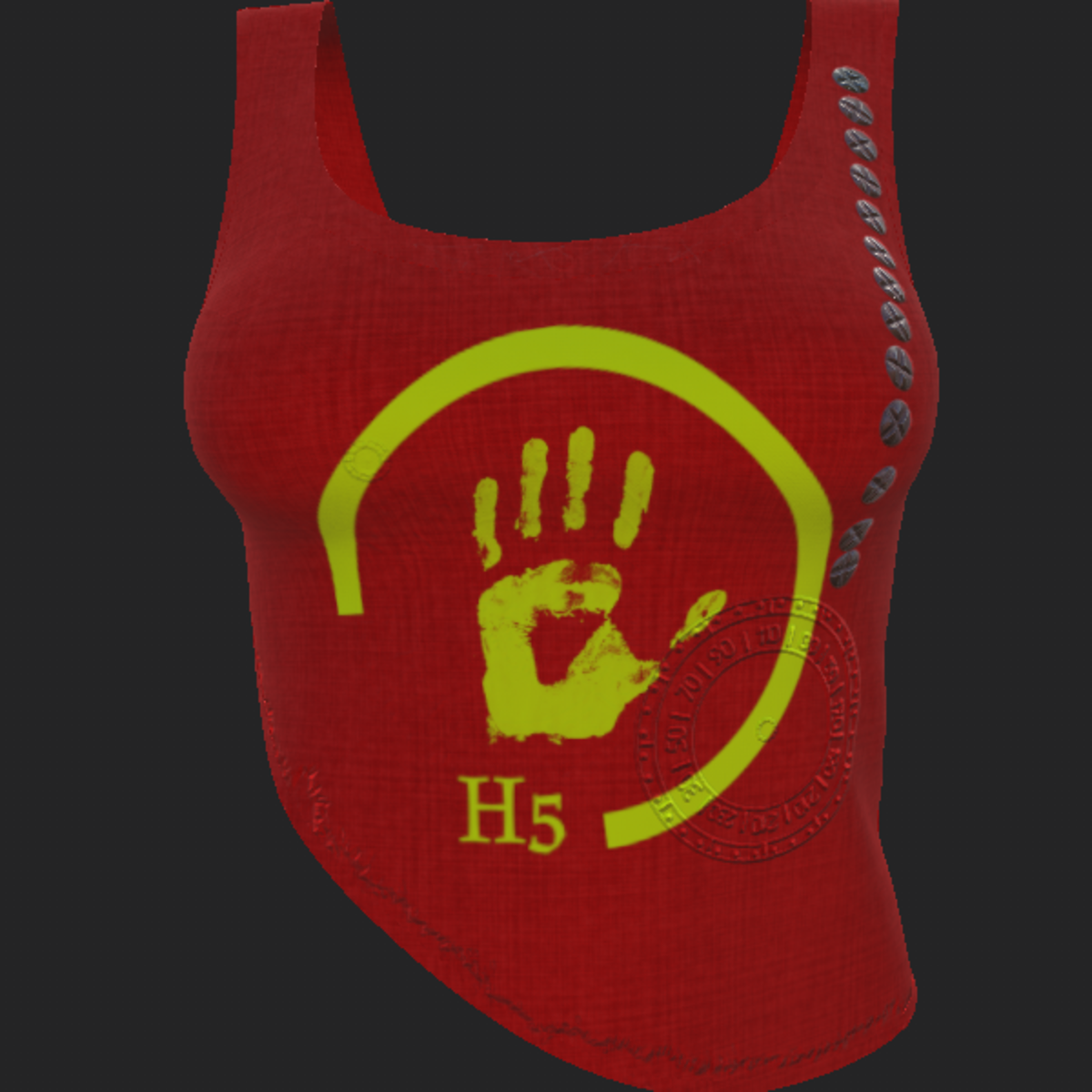 H5 shirt red yellow