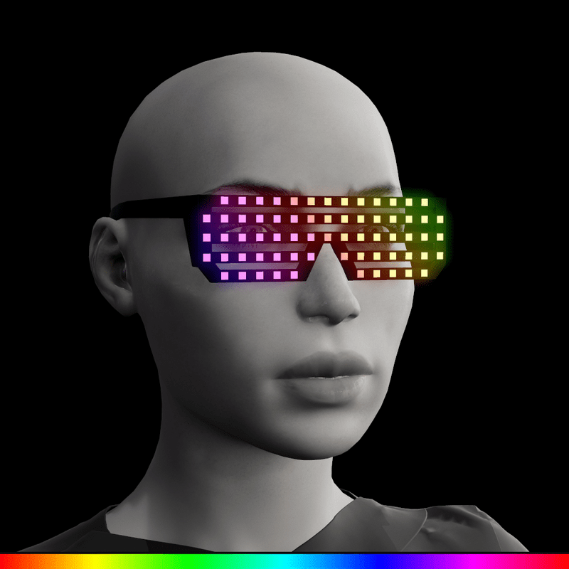 Disco Glasses RGB