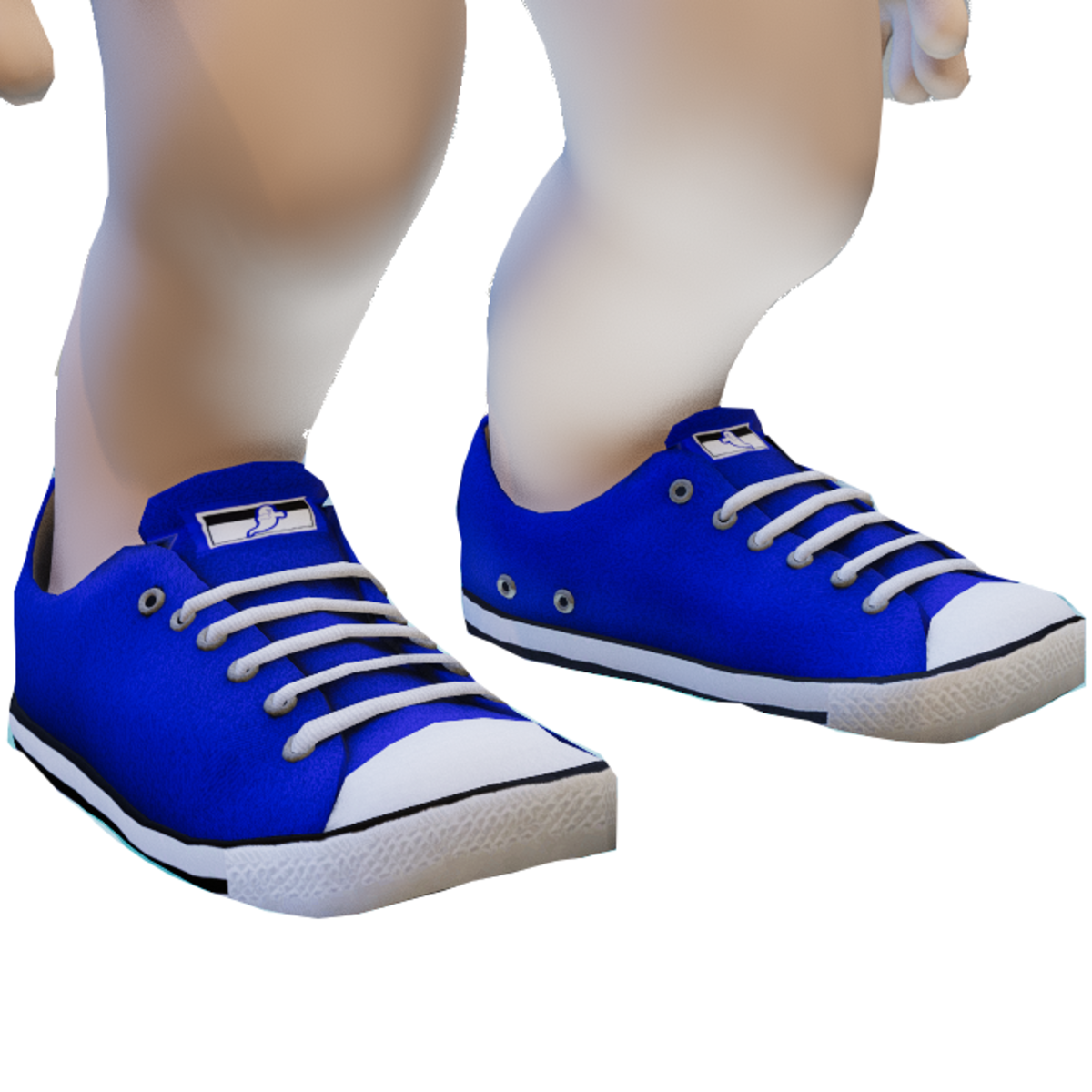 Rigged Blue Sneakers Minis