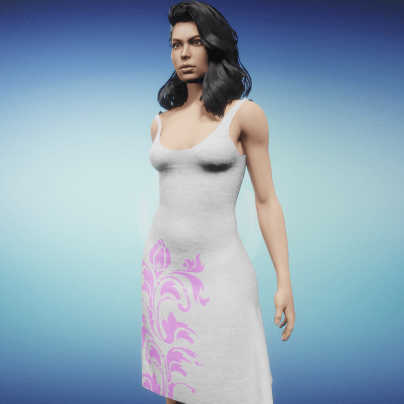 Summerdress Vicky white