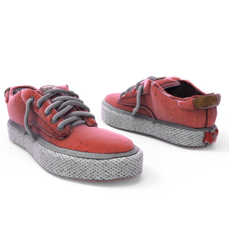 DemiGodSneaker NeonRed