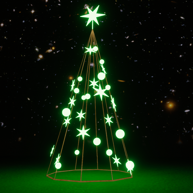 Light Christmas Tree Green Set