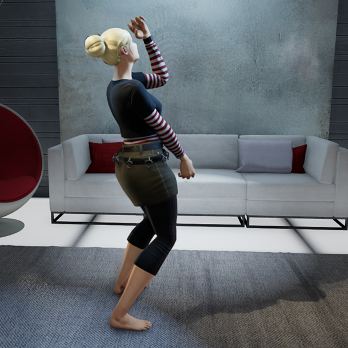 The Monkey 60s Dance (Female)