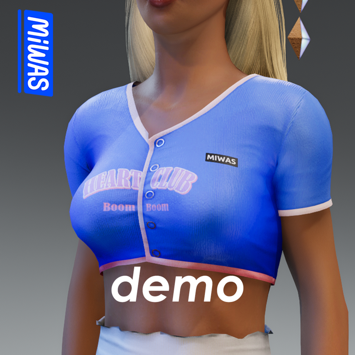 MIWAS/HeartClub Top #Diva DEMO