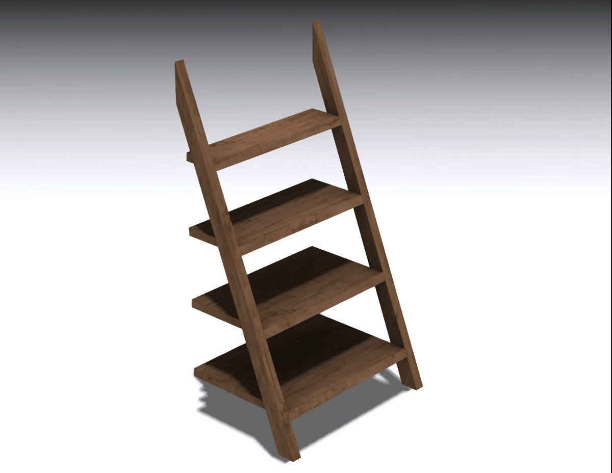Ladder Shelf 009