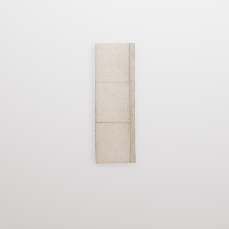 3-Square Sidewalk Piece (2/5)