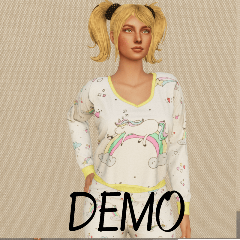 Sleepy Unicorn Pajama Party - DEMO