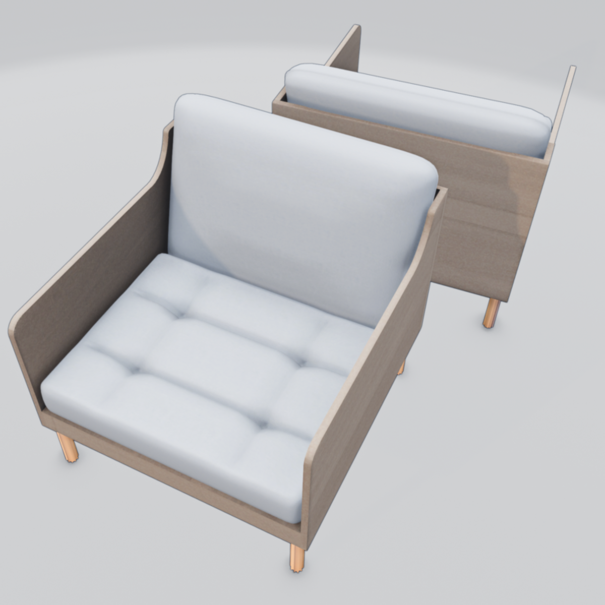 Chronicle Lounge Chair White
