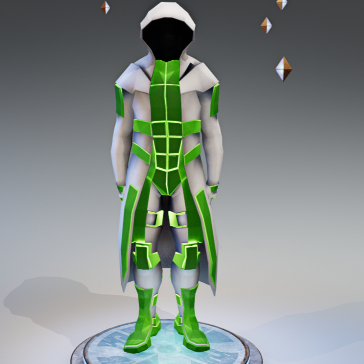 Sci-Fi Avatar Green