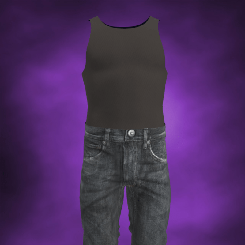 Black Jeans With Black T