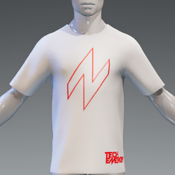 Unisex Tech Energy T-Shirt (White)