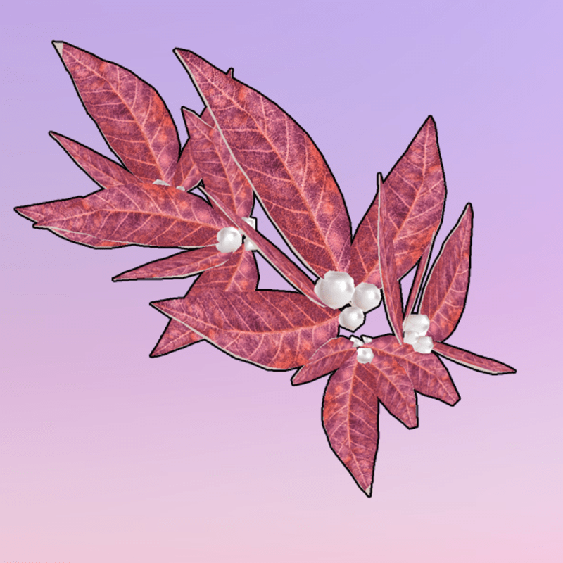 Golden Leaves One Side Right Jam