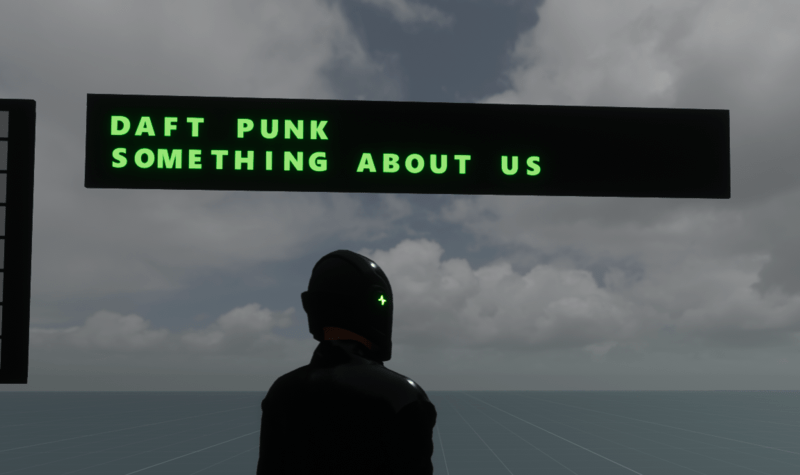 TwoLineMessageBoardGreen