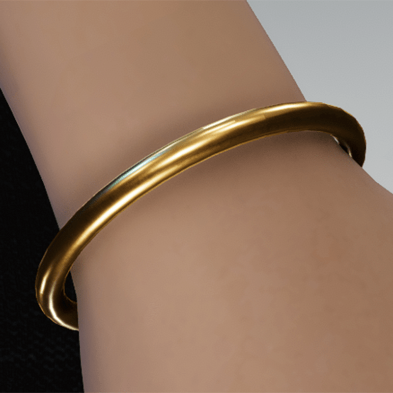 Gold Bangle