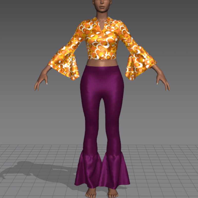 70's Disco Diva Outfit