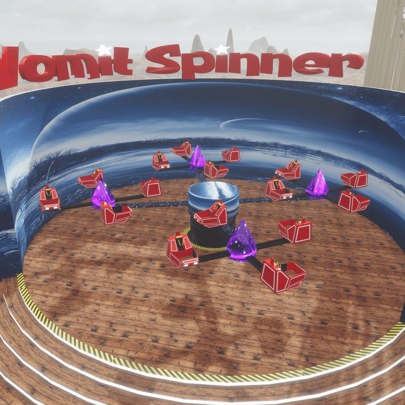 Vomit Spinner With Sit Points (TM)