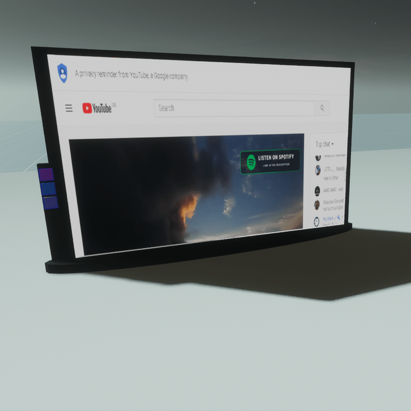 Simple Screen + buttons