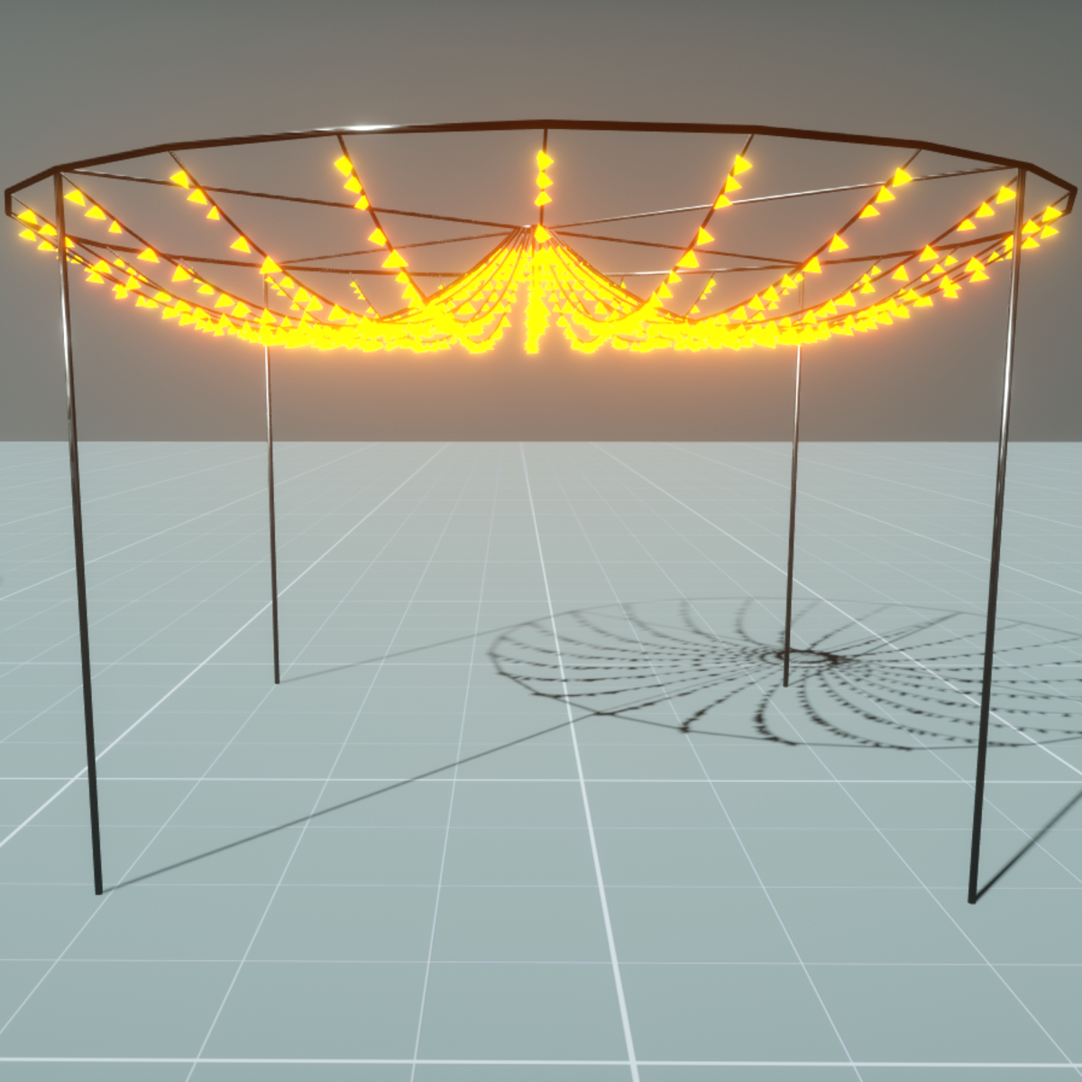 Running lights canopy