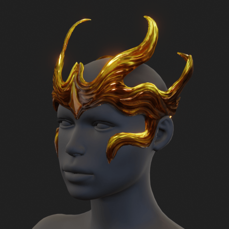 Fantasy Crown - Gold
