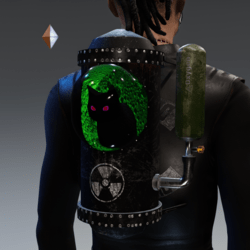 atomic kitty (black)